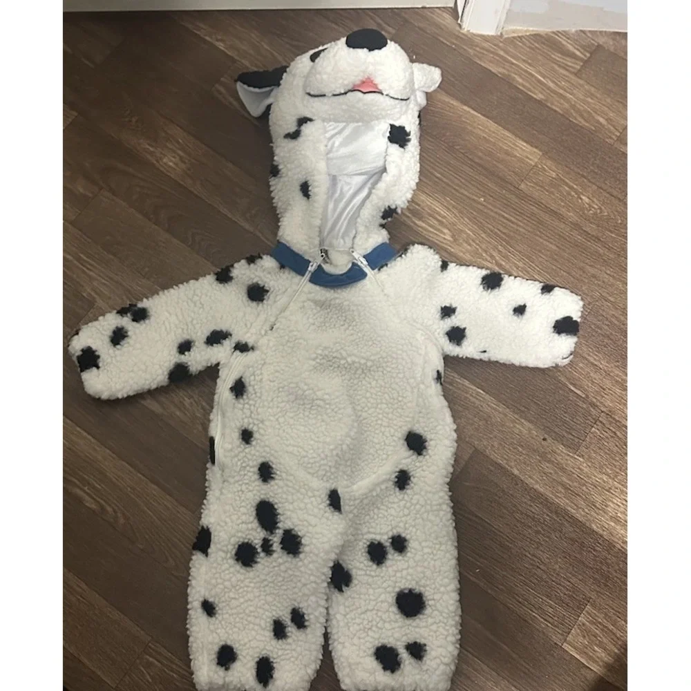 Disney Store 101 Dalmatians Plush Baby Costume - 6 Months Dalmatian